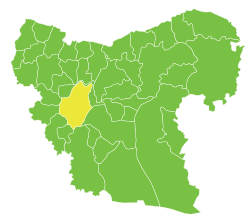 Afrin Subdistrict in Syria