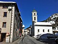 Dorfzentrum mit reformierter Kirche