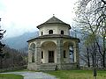 Sacro Monte di Domodossola Cappella contenente la Stazione IX della Via Crucis