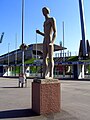 Skulptur am Karlsruher Wildparkstadion (1959)