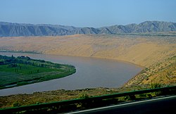 Die Geelrivier in Ningxia