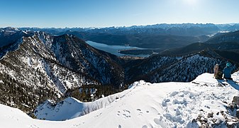 Blick zum Walchensee