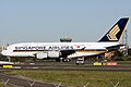 A Singapore Airlines Airbus A380-800, in Sydney Airport. (2008)