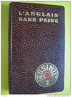 Edition de 1952: Apparition du cercle couleur pour différencier les langues (rouge pour l'anglais)