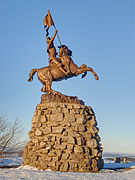 Statue de Jeanne d'Arc.