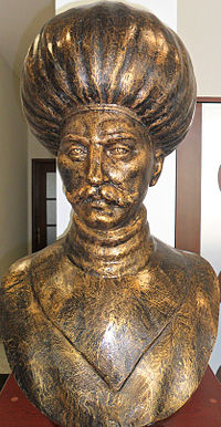 Bust of a turbaned man