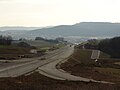 Blick von der AS Untersiemau Richtung Lichtenfels im Januar 2008