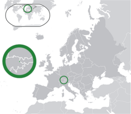 Liechtenstein - Localizzazione