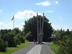 Monument en mémoire des démineurs.