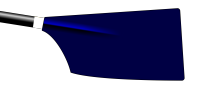 Image showing the rowing club's blade colours