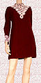 A velvet minidress from 1965.