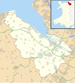 Caerwys is located in Flintshire