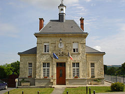 Skyline of Courcelles-Sapicourt