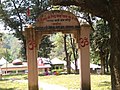 Entrance of Kali Mata Temple, Shakoh, Tehsil Jaisinghpur