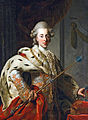 Portrait of Christian VII of Denmark, by Alexander Roslin, c. 1772, Frederiksborg Castle, Hillerød