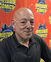 A portrait of Brian Michael Bendis