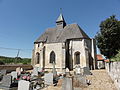 Die Kirche Saint-Hilaire in Révillon