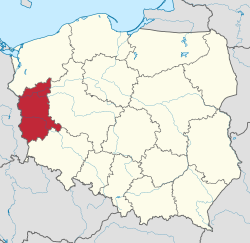 Location within Poland