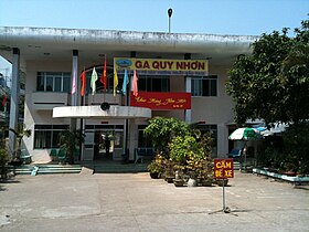 Quy Nhon train station.