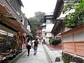 江島神社の参道（2009年7月22日撮影）