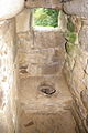 Exemple de Latrines vue de l'intérieur