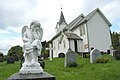 Sekken kirke fra sørøst Foto: Øystein Eik