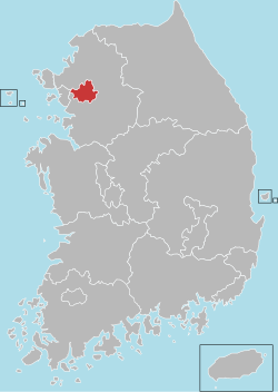 ソウル特別市の位置