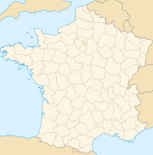 Carte de localisation de Condette