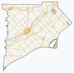 Morpeth is located in Municipality of Chatham-Kent