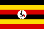 Vlag van Republic of Uganda