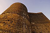 The Maiden Tower in old town Baku.