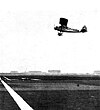 Finisz Franciszka Żwirki na RWD-6 podczas zawodów Challenge 1932