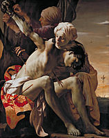 Saint Sebastian Tended by Saint Irene (Hendrick ter Brugghen), 1625, Allen Memorial Art Museum, Oberlin, Ohio