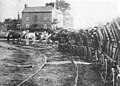 A typical wagonway. The Little Eaton Gangway.