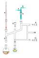 Perkin triangle – for air-sensitive vacuum distillation