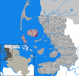 Wyk auf Föhrs läge i Schleswig-Holstein