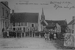 Skyline of Villeneuve-la-Lionne