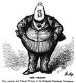 Caricatura de William M. Tweed, The Boss.