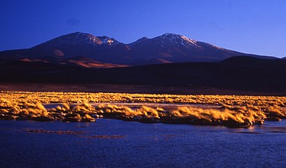 Catamarca eyaletindeki Antofalla volkanı