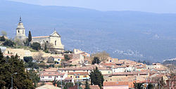 Skyline of Bédoin