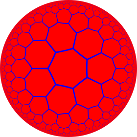 Heptagonal tiling