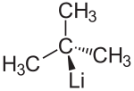 Struktur von tert-Butyllithium