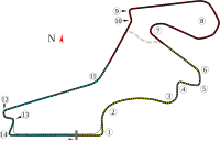 Mapa do circuito