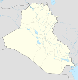 Al-Amaras läge i Irak