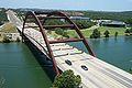 The Pennybacker Bridge in Austin, Texas