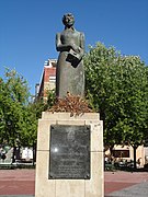 Praza Rosalía de Castro en Ferrol.