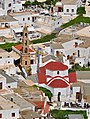 The Byzantine Panagia church with the belltower is located in the centre of the village