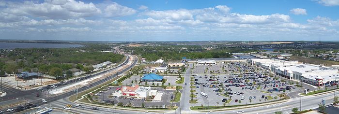 A view from the top of the Citrus Tower