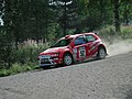 Fiat Punto S1600 no Rally de Finlandia de 2001.