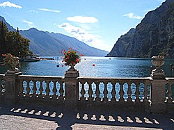 Panorama da Riva del Garda